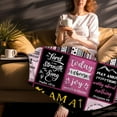 thumbnail image 6 of Christian Blanket Inspirational Thoughts Throw Blanket Bible Verse Prayers Get Well Soon Blankets Soft Lightweight Flannel Blanket 40"x50", 6 of 6