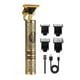 thumbnail image 1 of Rasuradora De Cabello Cortadora Trimmer Vintage Yyt-010 Craneo Recargable USB Profesional Para Hombre Alta Potencia 7000 RPM 2 Horas Del Uso Perfiladora Impermeable Menos Ruido Dorado, 1 of 7