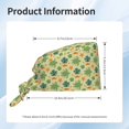 thumbnail image 5 of Salouo Sea Turtle Print Adjustable Working Caps,1 Pcs Working Hats Elastic Scrub Hats Elastic Tie Back Hats Unisex Nurse Scrub Cap Nurse Hats ,One Size, 5 of 7