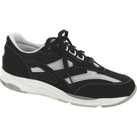 

Women s SAS Tour Mesh Sneaker Black/Silver Mesh/Suede 7 W