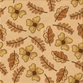 thumbnail image 1 of Ahgly Company Machine Washable Indoor Square Transitional Yellow Orange Area Rugs, 4' Square, 1 of 7