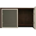 thumbnail image 2 of Lorell Wall-Mount Hutch Frosted Glass Door 0.2" , 30"Door, 13.6" x 16" x 0.9" - Material: Frosted Glass Door - Finish: Frost, 2 of 7