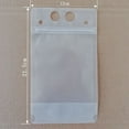 thumbnail image 2 of Disposable Clear Collapsible Liquor Pouches, Plastic Drink Pouches for Adults Alcohol, Portable Self-Supportingjuice Pouches, Smoothie Pouches with Frosted Surface, 2 of 5