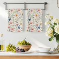 thumbnail image 3 of Pink Spring Floral Kitchen Towels Set of 1, Elegant Pastoral Flowers Butterflies Rustic Absorbent Dish Towels for Kitchen, Microfiber Hand Towel, Quick Drying Tea Towel Decorative Dishcloths, 3 of 7