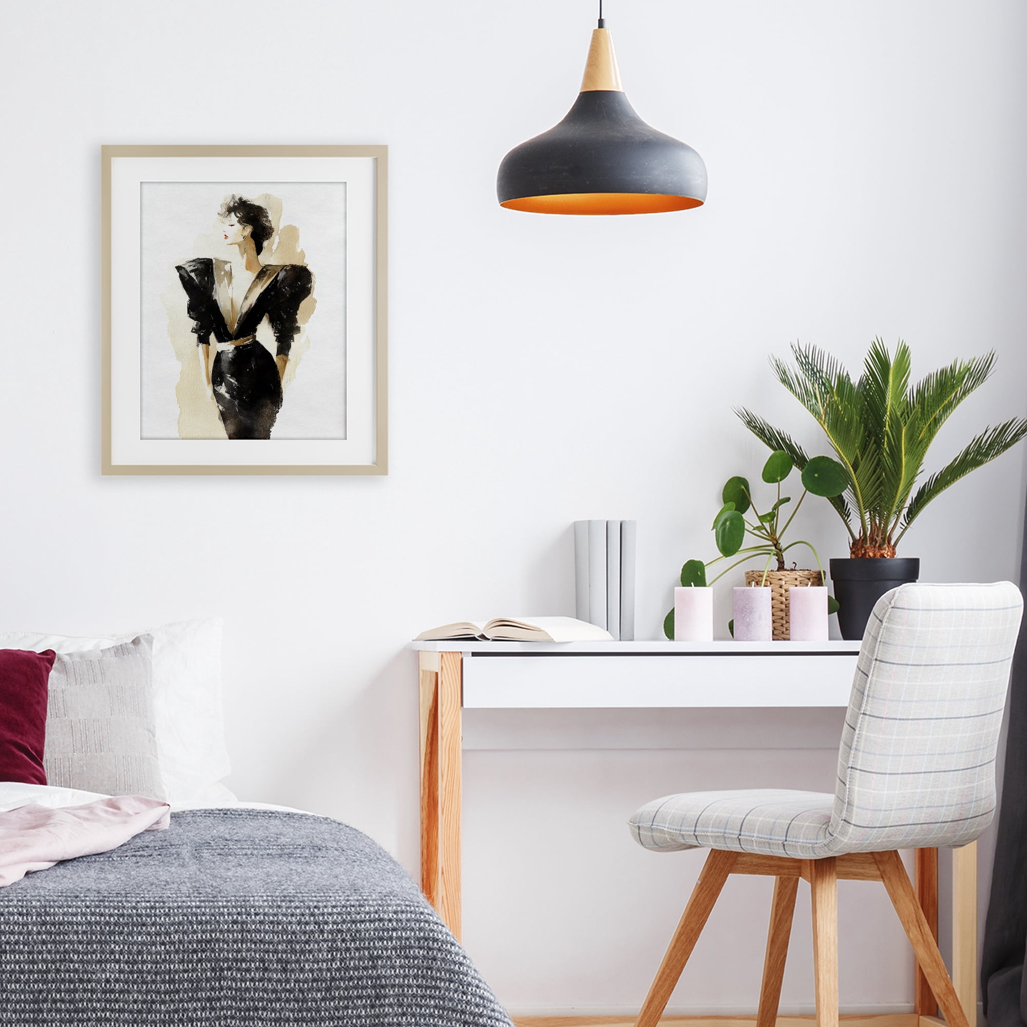 Stupell Industries Timeless Velvet Attitude Birch Framed Print Under Glass, design by Svetlana Aleynikova