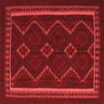 thumbnail image 1 of Ahgly Company Indoor Square Persian Red Traditional Area Rugs, 4' Square, 1 of 4
