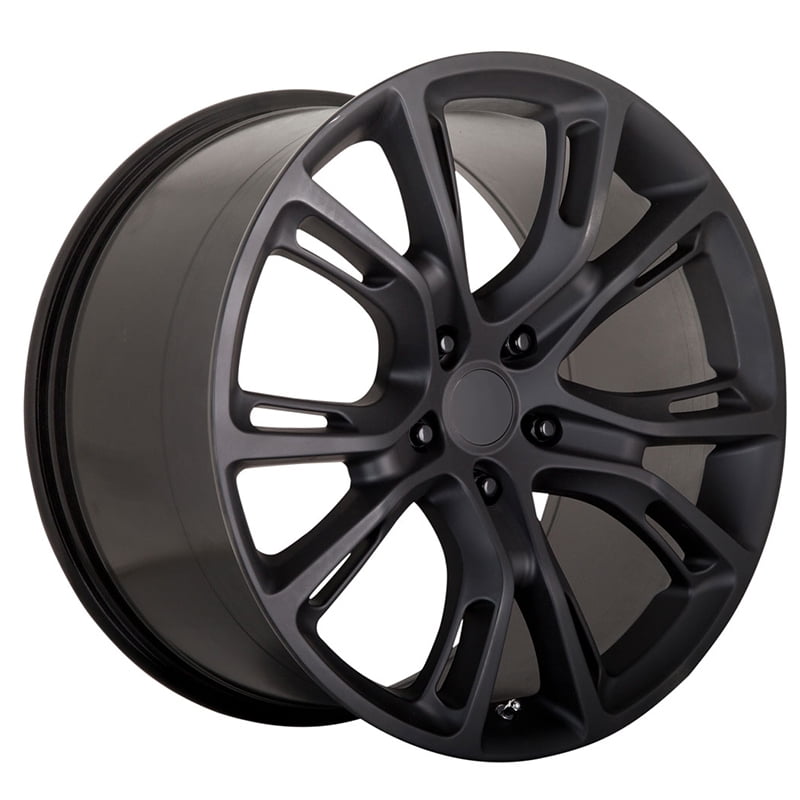 OE Performance 137MB 20x10 5x127 +50et Matte Black Wheel - Walmart.com ...