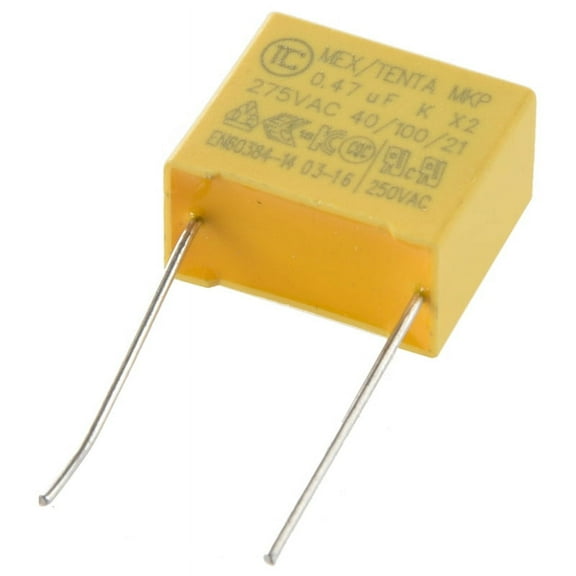 AC 275V 0.47uF Polypropylene Film Safety Capacitors 10 Pcs,10x Safety Capacitor,yellow