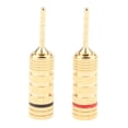 thumbnail image 3 of Conector Banana 2 Piezas 2 Mm Soledad Chapado En Oro, 3 of 7