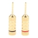 thumbnail image 3 of 1 Par de Banana Atornillables de , Conector Banana, Cable de de sonido de Clavija, 3 of 7