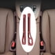 thumbnail image 4 of Llena de espacio para el asiente para el automóvil de 2 paquete, enchufe de asiento de automóvil universal para llenar el vacío entre el asiento y la consolá, el bloqueador de, 4 of 7