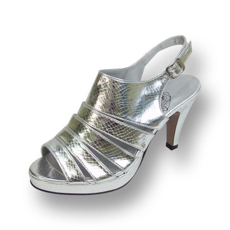 

FLORAL Jules Women s Wide Width Platform Dress Heeled Sandals