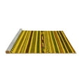 thumbnail image 2 of Ahgly Company Machine Washable Indoor Rectangle Abstract Yellow Modern Area Rugs, 7' x 9', 2 of 4