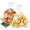 Clear-5x7Inch-200, variant on Cellophane Bags Plastic Treat Bag Clear Cookie Candy Bags with Twist Ties for Party Favor Bag(100PACK,4x6inch)
