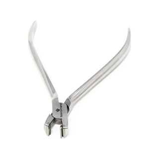 NWS 4.25 Micro Flat Nose Pliers - Microfinish - Plastic Grip
