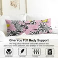 thumbnail image 3 of Hawaiian Beach Landscape Body Pillow Cover - Breathable 20x54 Long Pillow Case with Hidden Zipper for Maternity & Sleep, 3 of 5