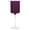 Purple, variant on Two-Tone 9 Oz Green with Clear Stem Plastic Wine Goblets : Ideal for Parties & Event: 20CT