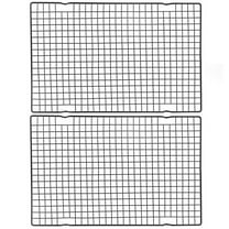 Monyance oven rack 2Pcs Heavy Duty Cooling Rack Non-Stick Wire Rack for Baking Cooking Cooling Roasting(15.75X9.84X0.79Inches)