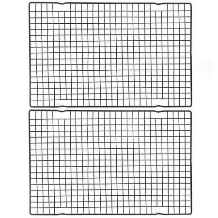 

2Pcs Heavy Duty Cooling Rack Non-Stick Wire Rack for Baking Cooking Cooling Roasting