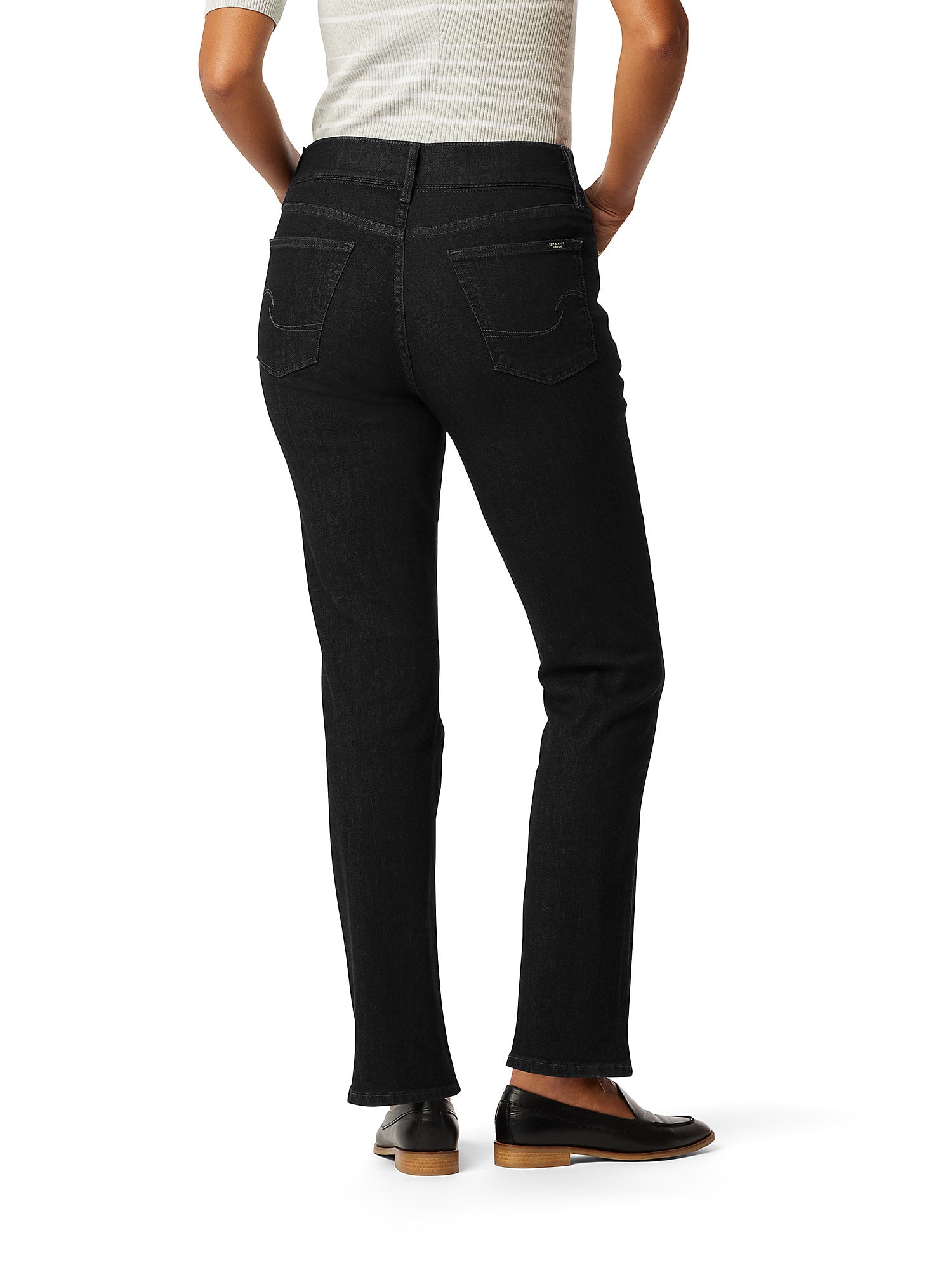 Levi Strauss Signature Women's and Women's Plus Shaping Perfect Pull On Straight Jeans, Sizes 2-20