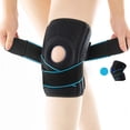 thumbnail image 1 of Rodillera con estabilizadores laterales para desgarro de menisco dolor de rodilla ACL MCL recuperación de lesiones soporte de rodilla ajustable hombres y mujeres, 1 of 7