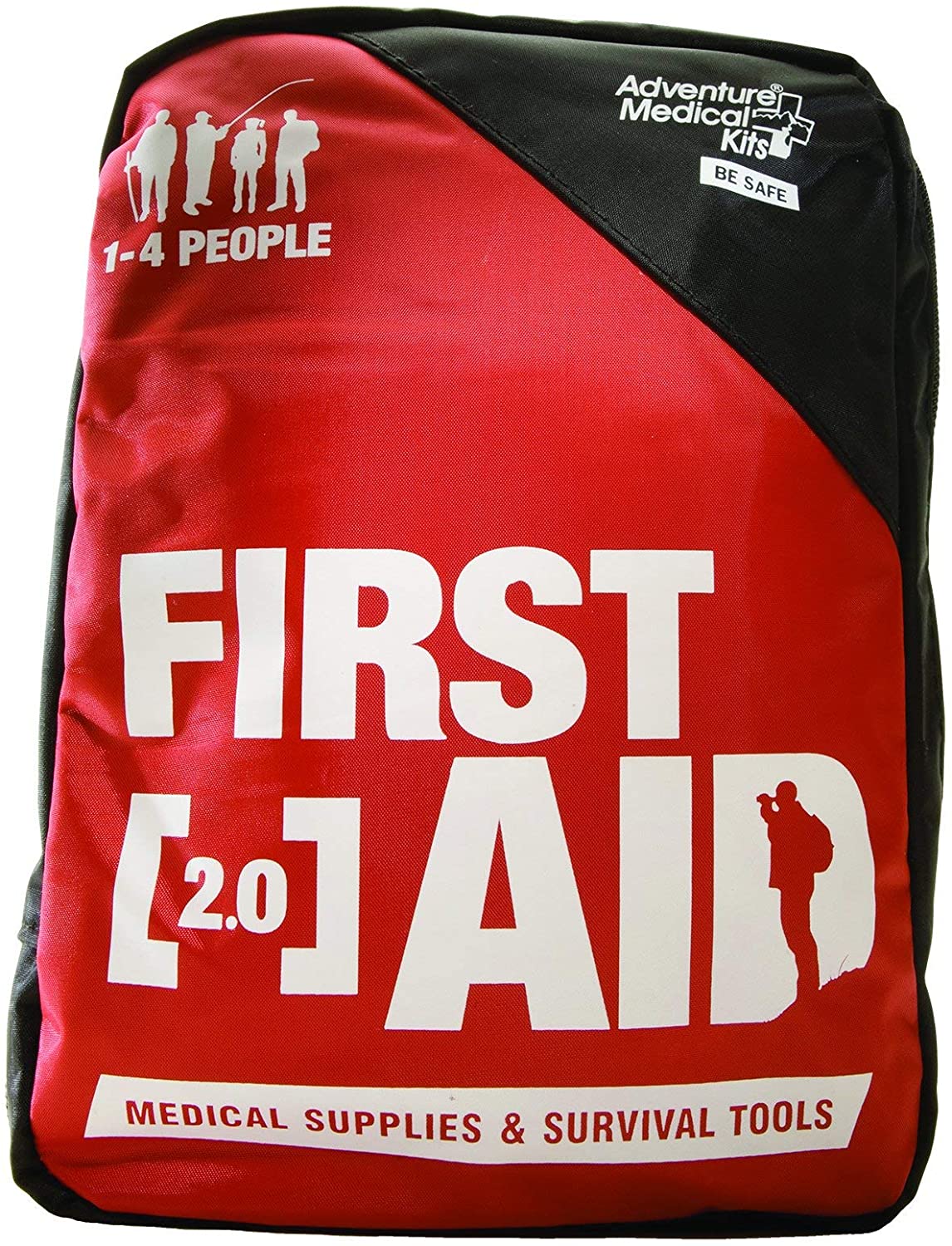 Adventure Medical Kits Adventure First Aid 2.0 First Aid Kit, Easy Care, Survival Items, Active Families, First Aid Essentials, Durable Case, Fully Stocked, 1lb 1oz - image 2 of 7