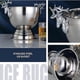 thumbnail image 3 of Deer Head Ear Ice Bucket Stainless Steel Gold Silver Champagne Wi-Good, 3 of 4