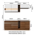 thumbnail image 3 of Cocina Integral Modular Madesa Parma 220cm MMB, 3 of 5