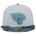 thumbnail image 2 of Men's New Era Gray Jacksonville Jaguars Active Camo 59FIFTY Fitted Hat, 2 of 6