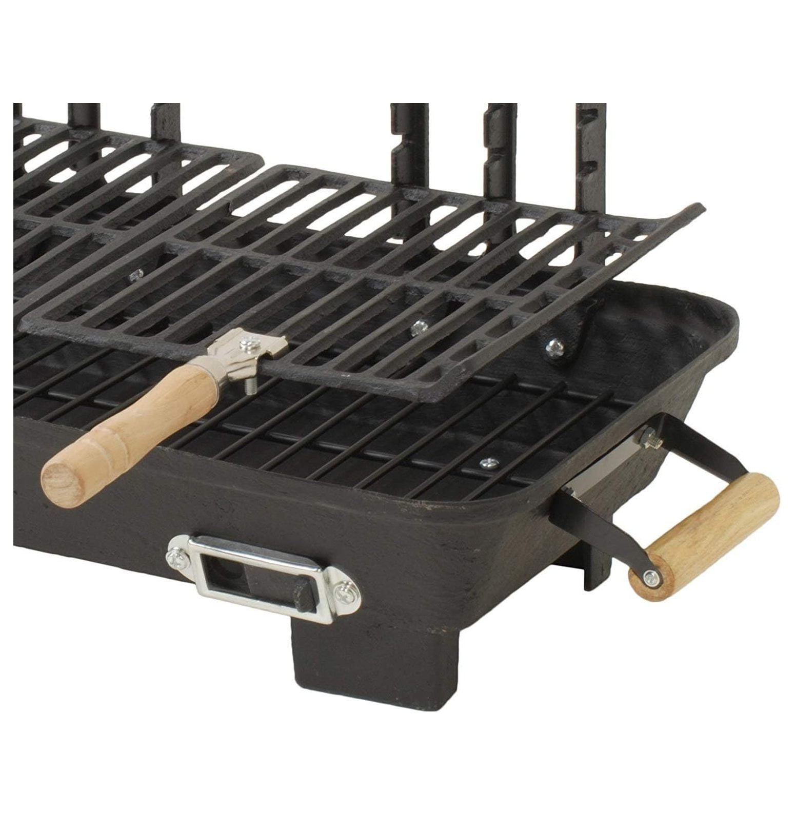 30052AMZ Kay Home Product's Cast Iron Hibachi Charcoal Grill, 10 by 18-Inch (Limited Edition)