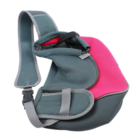 Eslinga Para Mascotas, Soporte De Esponja, Manos Libres, Malla Transpirable, Hebilla De Seguridad Interior, Bolsa Transportadora Para Gatos, Ajuste Suave Y Libre Para Viajes