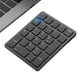 thumbnail image 1 of Teclado numérico inalámbrico Bluetooth con teclado numérico negro, 1 of 7