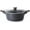 Classic Black, variant on Ceramic Nonstick Stock Pot with Lid, 2.6/4.5/6.6/8.5 QT Soup Pot Casserole Pot, Non-toxic Healthy Pasta Pot, Large Cooking Pot Stew Pot, Induction Compatible