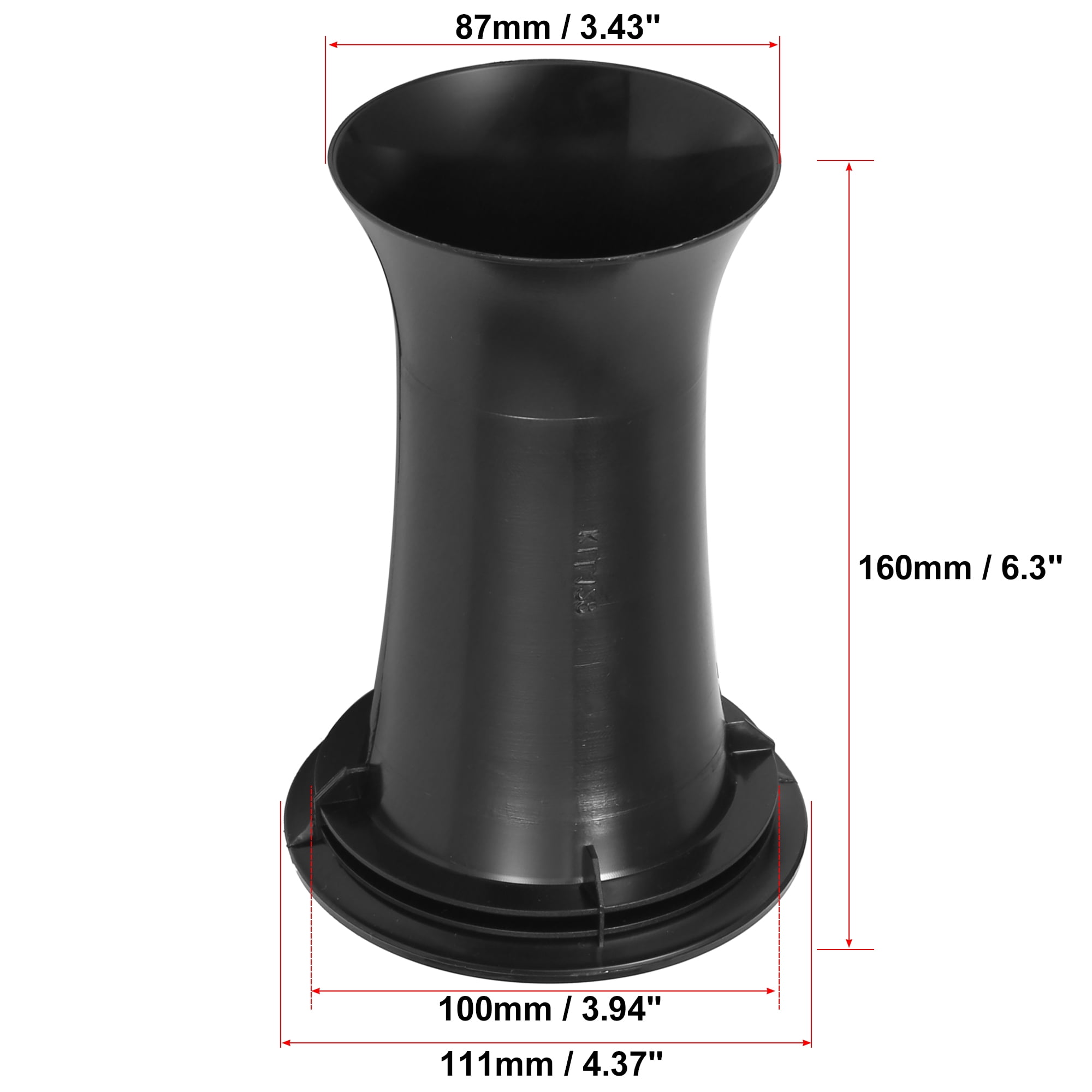 Unique Bargains Universal 6.5" 8" Car Subwoofer Woofer Port Box Bass Reflex Air Tube
