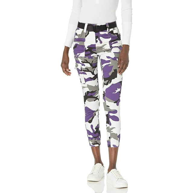 V.I.P. JEANS Cargo Pants for Teen Girls Juniors Sizes Solids, Slim