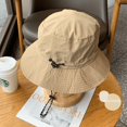 thumbnail image 3 of Sombrero de pescador impermeable que se puede recibir en una bolsa, sombrero de lavabo, sombrero de verano fino de secado rápido para montañismo al aire libre, sombrero de sol para hombres, 3 of 4