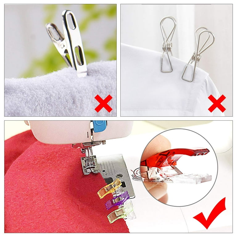150 PCS Multipurpose Sewing Clips Clips for Sewing Quilting Clips