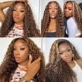 thumbnail image 2 of Hair Bundles Biliisyff P4/613 - Cabello humano (45, 50 x 55 cm), color marrón, 2 of 8