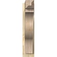 thumbnail image 2 of Ekena Millwork 6"W x 20"D x 28"H Funston Rough Sawn Craftsman Outlooker, Douglas Fir, 2 of 4