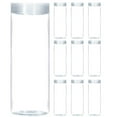 thumbnail image 1 of 10 Pcs Tubes à Pièces, Rouleaux de Quart, Supports en Plastique pour Pièces, Tube de Rangement pour Pièces, 1 of 8