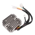 thumbnail image 4 of 32800-31021, Regulador De Voltaje De Mejora De Potencia De Aleación De Aluminio, Rectificador De Voltaje De Motocicleta De Buena Disipación De Calor Para Modificación OTVIAP Motorcycle Voltage Stabilizer, 4 of 8
