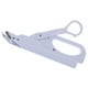 thumbnail image 4 of Tijeras eléctricas para coser tela, cuero, multiusos, cortador inalámbrico de mano, tijeras de sastre con cubierta protectora, sin batería (blanco), 4 of 6