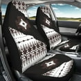 thumbnail image 3 of Jeiento Southwest Aztec Car Front Seat Covers 2 PCS Vehicle Seat Protector Fit Most Cars,Sedan,SUV,Van Universal Automotive Accessory Protective, 3 of 7