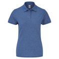 thumbnail image 1 of Fruit Of The Loom- Polo de manga corta 65/35 para mujer (Real Jaspeado), 1 of 1