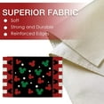 thumbnail image 2 of Christmas Mouse Placemats Set of 4, Red Black Green Xmas Polka Dots Table Place Mats, Winter Holiday Seasonal Kitchen Decor Home Decoration 12 x 18 Inch, 2 of 5