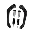 thumbnail image 4 of Almencla 2 Pieces Generic Motorcycle Brake Clutch Lever Hand Guards Easy Installation Black, 4 of 8