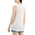 thumbnail image 2 of Style & Co Womens Star Print Tank Top Americana M, 2 of 3