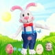 thumbnail image 1 of Disfraz Inflable Yinane de Pascua gordo para Hombres o Mujeres, 1 of 8