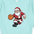 thumbnail image 3 of Inktastic Santa Playing Basketball Christmas Toddler Sweatshirt, 3 of 4