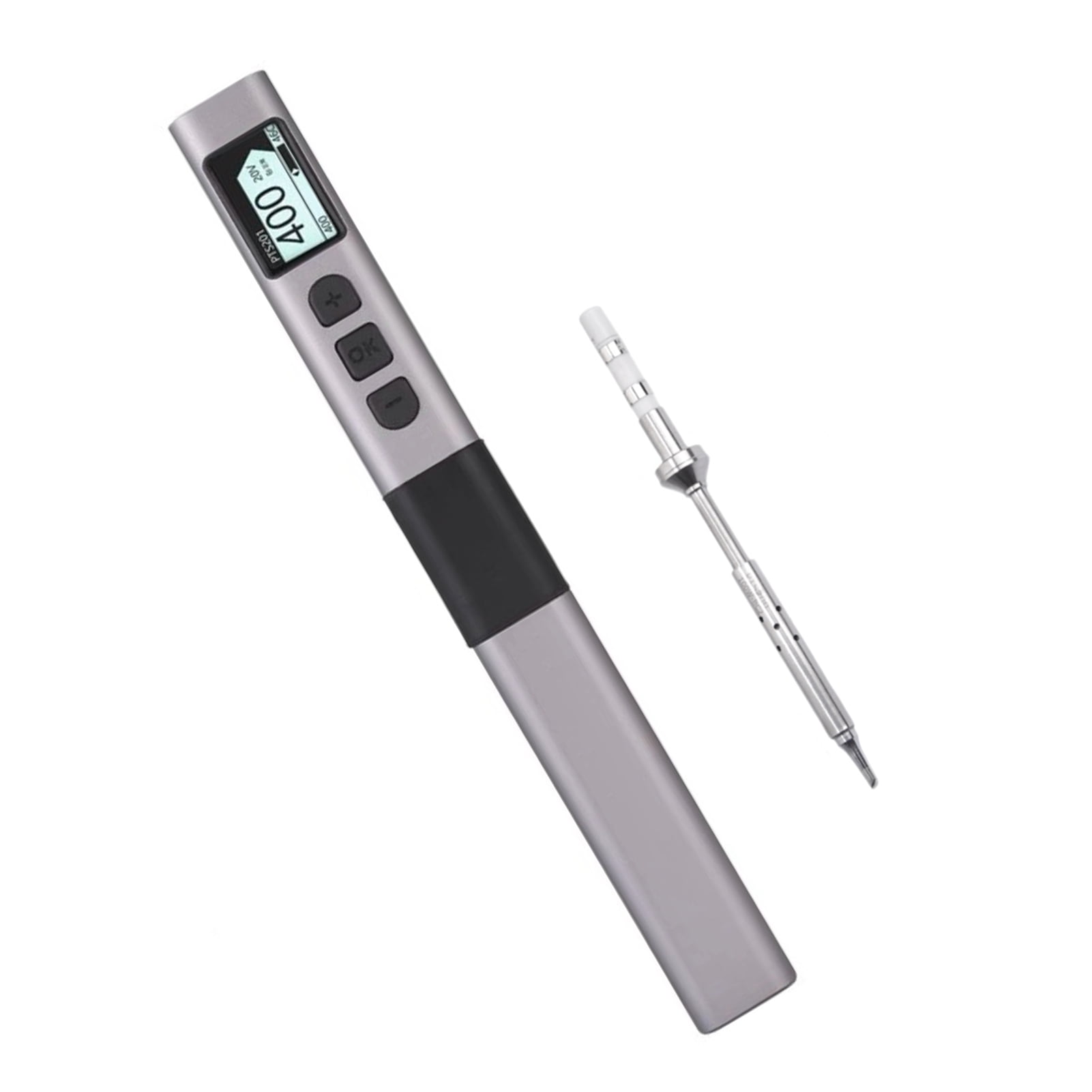 Temperature 100W Portable Soldering Iron Kit Electric Soldering Fast To Heat OLED Screen Design And Intelligent Sleep Mode Iron Pen Tool For Electronics  Repair